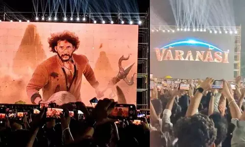 Rajamouli – Mahesh Babu फिल्म के टाइटल पर विवाद खत्म? तेलुगु में बदला गया! Rajamouli – Mahesh Babu फिल्म के टाइटल पर विवाद खत्म? तेलुगु में बदला गया!