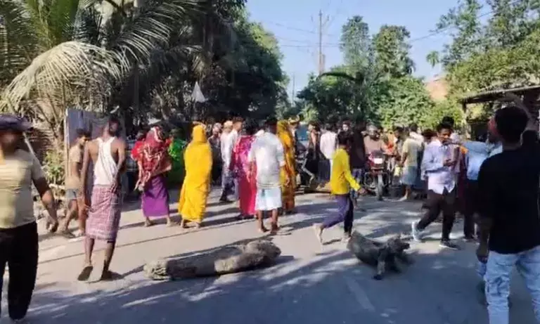 Assam: बक्सा-बारपेटा बॉर्डर पर जंगली हाथी के हमले में महिला की मौत Assam: बक्सा-बारपेटा बॉर्डर पर जंगली हाथी के हमले में महिला की मौत