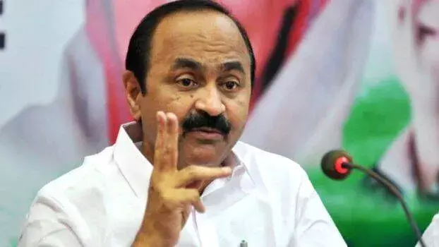 kerala: चुनावी चर्चा में सतीशन ने कहा, राहुल पर पार्टी का समर्थन नहीं kerala: चुनावी चर्चा में सतीशन ने कहा, राहुल पर पार्टी का समर्थन नहीं