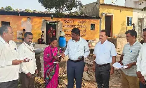 Vijayapura : अलग-अलग ग्राम पंचायतों में टैक्स वसूली अभियान