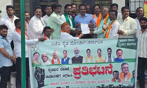सरकार किसानों के साथ धोखा कर रही है: Chalwadi