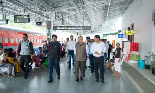 Mizoram: रेलवे कनेक्टिविटी विस्तार, सैरांग लाइन म्यांमार तक जाने की तैयारी Mizoram: रेलवे कनेक्टिविटी विस्तार, सैरांग लाइन म्यांमार तक जाने की तैयारी