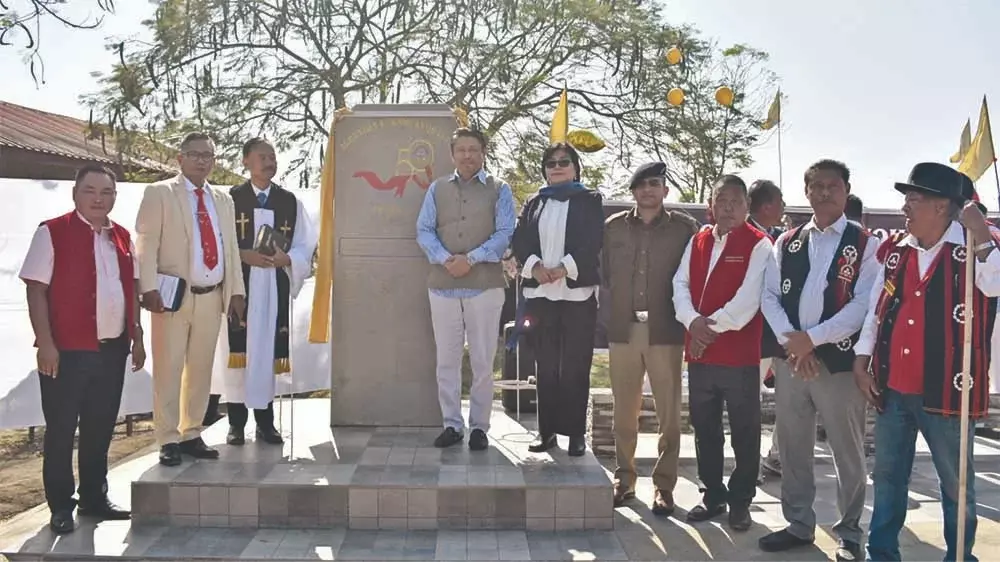 Nagaland के जैकब ने अघुनाका कुखाकुलु गोल्डन जुबली में GBs को एक अहम पुल बताया
