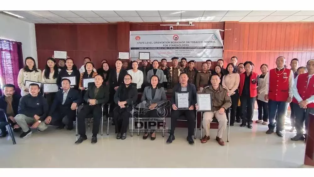 Nagaland के त्सेमिन्यु में 8 स्कूल तंबाकू-मुक्त घोषित