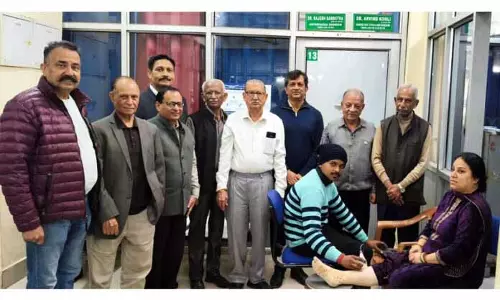 स्वामी विवेकानंद चैरिटेबल अस्पताल में BMD जांच शिविर का आयोजन