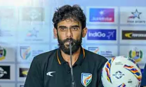 इंडियन फुटबॉल: बांग्लादेश से हार के लिए Khalid Jamil ने पूरी जिम्मेदारी ली इंडियन फुटबॉल: बांग्लादेश से हार के लिए Khalid Jamil ने पूरी जिम्मेदारी ली