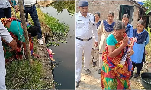 Domjur में घरेलू झगड़े में दादी ने 3 महीने के पोते की हत्या कर दी Domjur में घरेलू झगड़े में दादी ने 3 महीने के पोते की हत्या कर दी