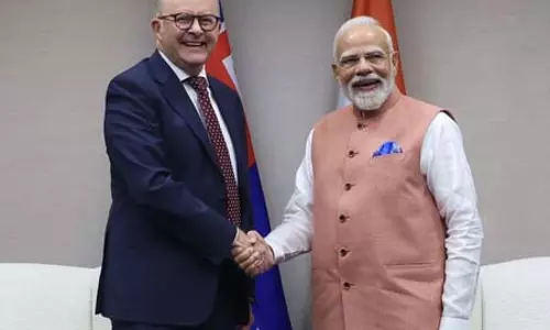 प्रधानमंत्री मोदी ने ऑस्ट्रेलियाई प्रधानमंत्री को सुखी वैवाहिक जीवन की शुभकामनाएं दीं प्रधानमंत्री मोदी ने ऑस्ट्रेलियाई प्रधानमंत्री को सुखी वैवाहिक जीवन की शुभकामनाएं दीं