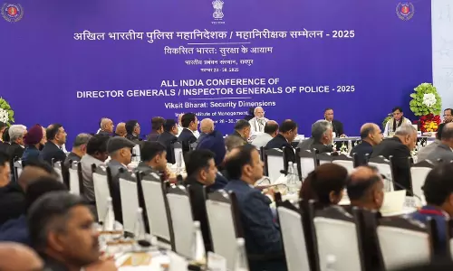 रायपुर में 60वां DGP/IGP सम्मेलन का दूसरा दिन 11 घंटे तक चला