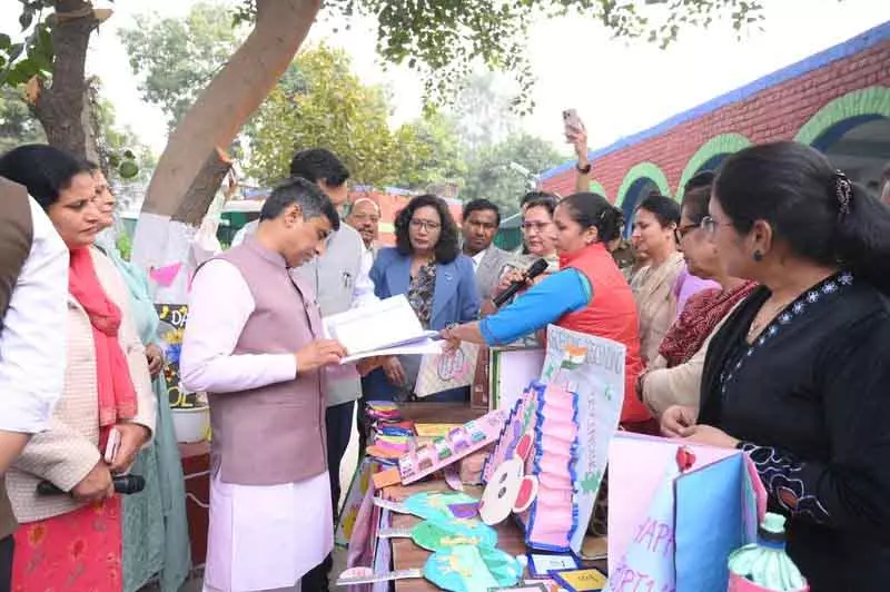 ढांडा ने Rohtak में निपुण वाटिका का उद्घाटन किया ढांडा ने Rohtak में निपुण वाटिका का उद्घाटन किया