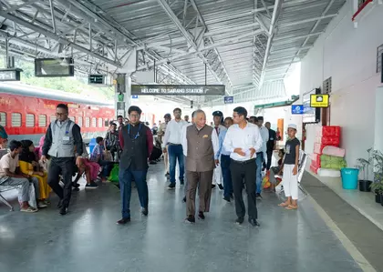 Mizoram: रेलवे कनेक्टिविटी विस्तार, सैरांग लाइन म्यांमार तक जाने की तैयारी Mizoram: रेलवे कनेक्टिविटी विस्तार, सैरांग लाइन म्यांमार तक जाने की तैयारी