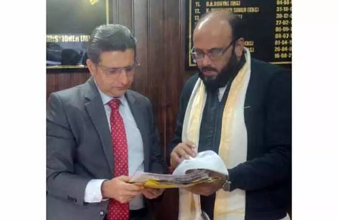 BJP KDD ने राहत आयुक्त को ज्ञापन सौंपा BJP KDD ने राहत आयुक्त को ज्ञापन सौंपा