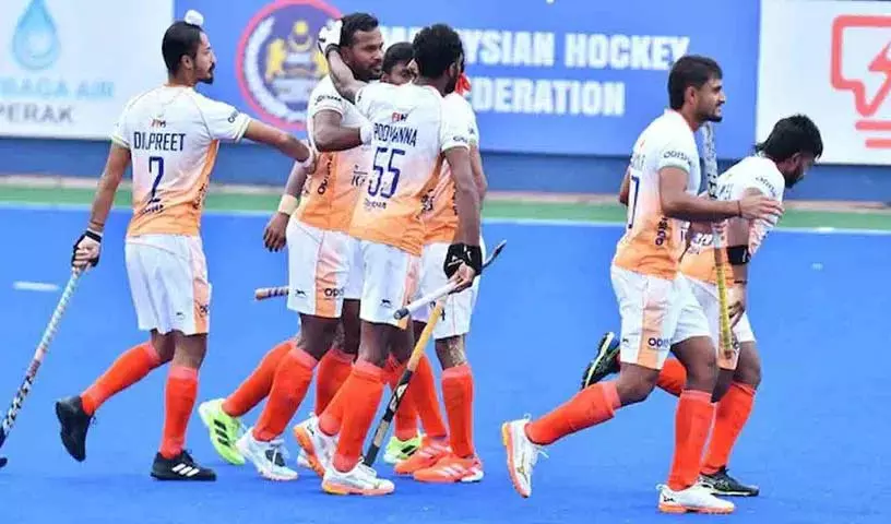 India ने कनाडा को 14-3 से हराकर सुल्तान अजलान शाह कप के फाइनल में जगह बनाई India ने कनाडा को 14-3 से हराकर सुल्तान अजलान शाह कप के फाइनल में जगह बनाई