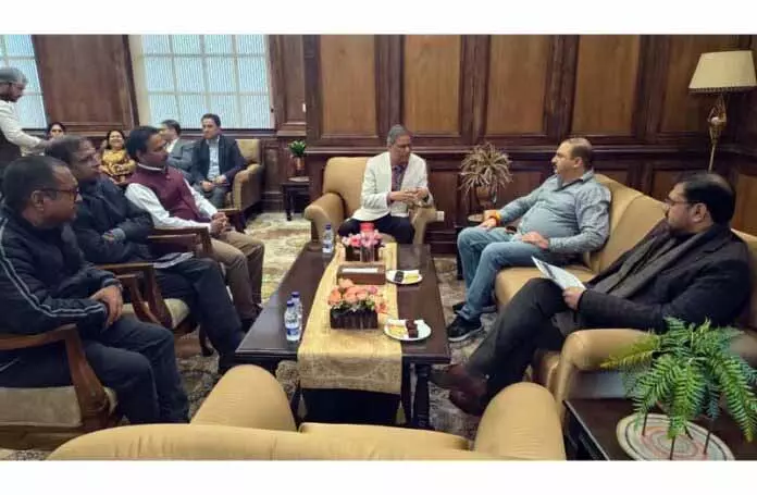 Satish Sharma ने ब्रॉडबैंड विस्तार और डिजिटल इंफ्रास्ट्रक्चर को बढ़ावा देने की अपील की Satish Sharma ने ब्रॉडबैंड विस्तार और डिजिटल इंफ्रास्ट्रक्चर को बढ़ावा देने की अपील की