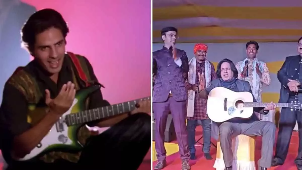 35 साल बाद गिटार उठाते Rahul Roy ने शादी में गाया आशिकी, दिखाया रोमांटिक अंदाज 35 साल बाद गिटार उठाते Rahul Roy ने शादी में गाया आशिकी, दिखाया रोमांटिक अंदाज