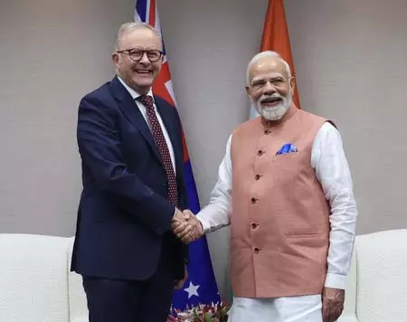 प्रधानमंत्री मोदी ने ऑस्ट्रेलियाई प्रधानमंत्री को सुखी वैवाहिक जीवन की शुभकामनाएं दीं प्रधानमंत्री मोदी ने ऑस्ट्रेलियाई प्रधानमंत्री को सुखी वैवाहिक जीवन की शुभकामनाएं दीं