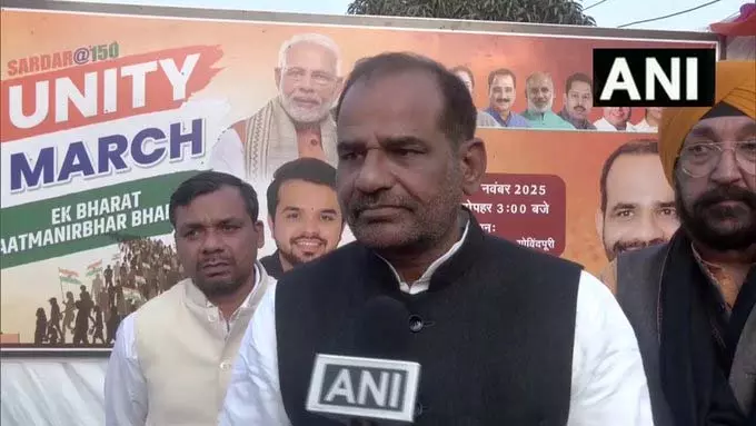सरदार पटेल की जयंती पर प्रधानमंत्री मोदी का आह्वान: भाजपा सांसद रामवीर सिंह बिधूड़ी ने बताया सरदार पटेल की जयंती पर प्रधानमंत्री मोदी का आह्वान: भाजपा सांसद रामवीर सिंह बिधूड़ी ने बताया