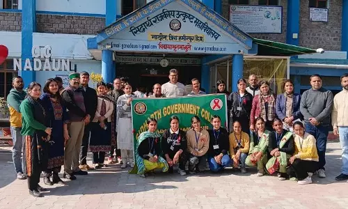 नादौन कॉलेज में एड्स दिवस पखवाड़ा शुरू