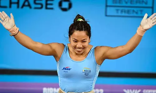 Mirabai चानू के लिए वज़न बदलने का जोखिम Mirabai चानू के लिए वज़न बदलने का जोखिम
