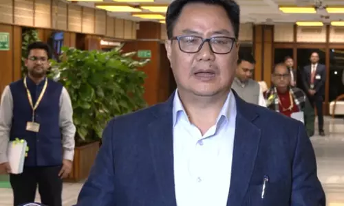 सर्वदलीय बैठक के बाद किरेन रिजिजू बोले, सदन की सुचारू कार्यवाही के लिए विपक्षी दलों से मांगा सहयोग