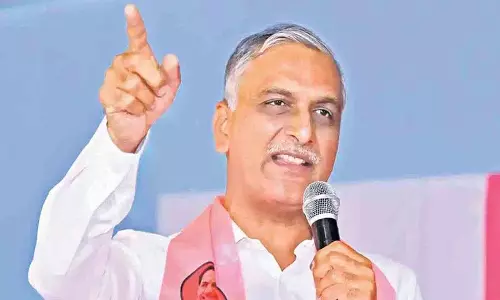 Harish Rao ने डिप्टी सीएम भट्टी विक्रमार्क पर निशाना साधा