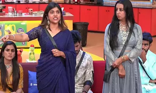Bigg Boss 9 संजना ने नागार्जुन से सॉरी कहा