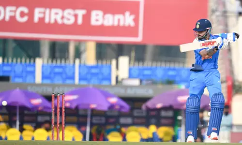 IND vs SA रांची वनडे: रन मशीन विराट कोहली ने जड़ा 52वां वनडे शतक IND vs SA रांची वनडे: रन मशीन विराट कोहली ने जड़ा 52वां वनडे शतक