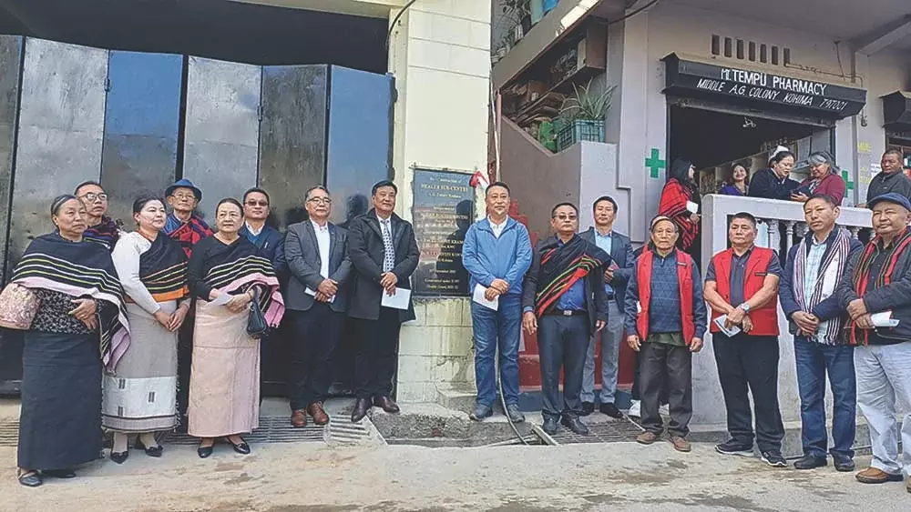 Nagaland के डॉ. रुत्सो ने जमीनी स्तर पर स्वास्थ्य ढांचे को मजबूत करने की वकालत की Nagaland के डॉ. रुत्सो ने जमीनी स्तर पर स्वास्थ्य ढांचे को मजबूत करने की वकालत की