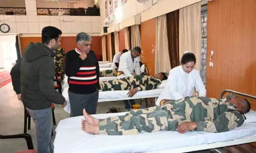 BSF ने स्थापना दिवस पर रक्तदान शिविर का आयोजन किया