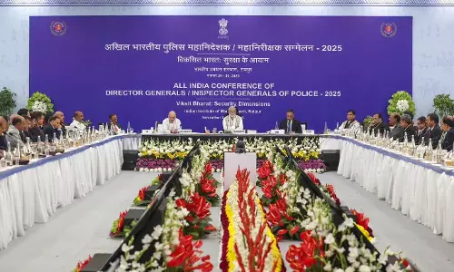 PM मोदी ने रायपुर में DGP/IG के 60वें अखिल भारतीय सम्मेलन की अध्यक्षता की PM मोदी ने रायपुर में DGP/IG के 60वें अखिल भारतीय सम्मेलन की अध्यक्षता की
