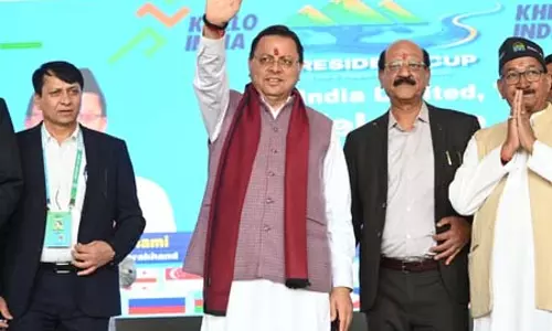 युवा टैलेंट को बढ़ावा दे रही उत्तराखंड की नई स्पोर्ट्स पॉलिसी: सीएम पुष्कर धामी युवा टैलेंट को बढ़ावा दे रही उत्तराखंड की नई स्पोर्ट्स पॉलिसी: सीएम पुष्कर धामी