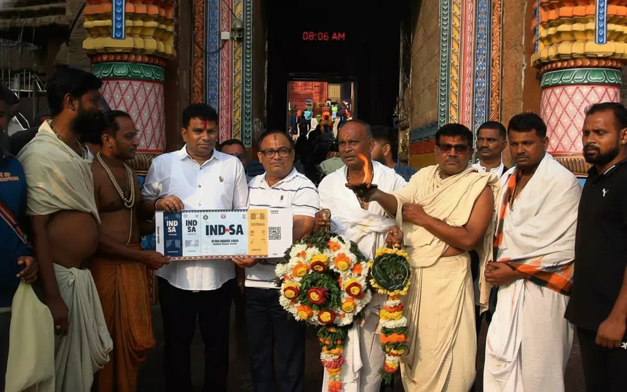 भारत-दक्षिण अफ्रीका T20 : बाराबती स्टेडियम में भगवान जगन्नाथ को पहला टिकट देने की पेशकश भारत-दक्षिण अफ्रीका T20 : बाराबती स्टेडियम में भगवान जगन्नाथ को पहला टिकट देने की पेशकश