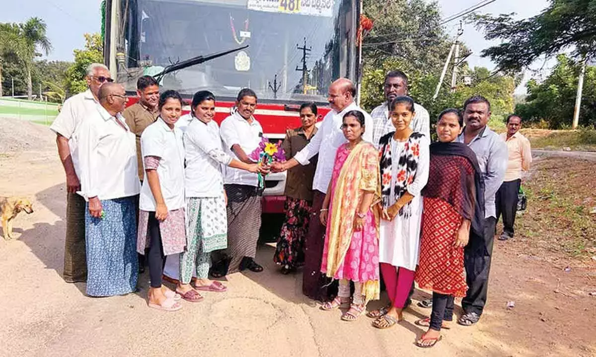 Andhra: 48I नई सिटी बस सेवा शुरू Andhra: 48I नई सिटी बस सेवा शुरू