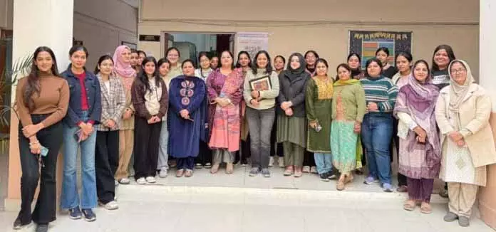 JU ने ‘जेनेटिक डिसऑर्डर, प्रारंभिक पहचान’ पर इंटरैक्टिव सत्र आयोजित किया JU ने ‘जेनेटिक डिसऑर्डर, प्रारंभिक पहचान’ पर इंटरैक्टिव सत्र आयोजित किया
