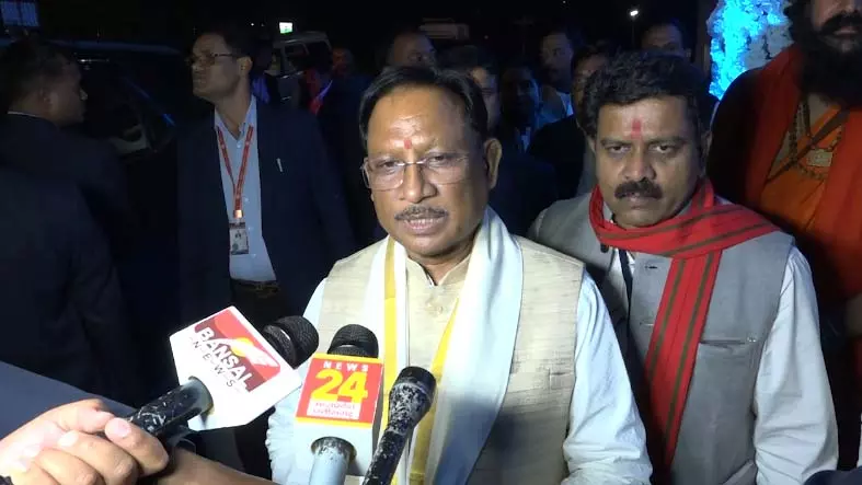 राष्ट्रीय सुरक्षा चिंतन का केंद्र बना छत्तीसगढ़: CM साय राष्ट्रीय सुरक्षा चिंतन का केंद्र बना छत्तीसगढ़: CM साय