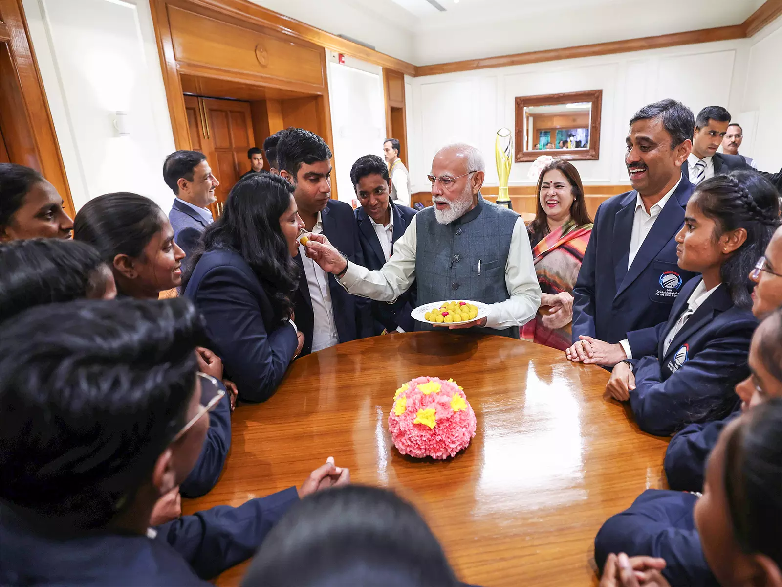 PM नरेंद्र मोदी ने पहली बार दृष्टिबाधित महिला टी20 विश्व कप जीतने पर टीम इंडिया की सराहना की PM नरेंद्र मोदी ने पहली बार दृष्टिबाधित महिला टी20 विश्व कप जीतने पर टीम इंडिया की सराहना की