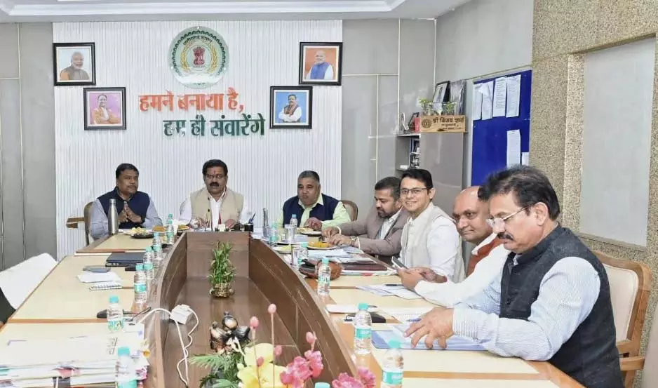 ‘बस्तर पंडुम 2026’ की तैयारियों पर विजय शर्मा की उच्चस्तरीय बैठक ‘बस्तर पंडुम 2026’ की तैयारियों पर विजय शर्मा की उच्चस्तरीय बैठक