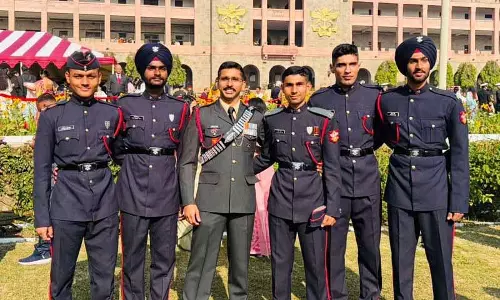 महाराजा रणजीत सिंह आर्म्ड फोर्सेज़ प्रिपरेटरी इंस्टीट्यूट, मोहाली के छह पुराने स्टूडेंट्स ने NDA से ग्रेजुएशन किया