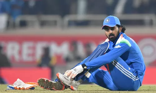 K.L. Rahul बोले—टीम की जीत से दिन खास बना, नंबर 6 पर खेलकर संतुष्ट K.L. Rahul बोले—टीम की जीत से दिन खास बना, नंबर 6 पर खेलकर संतुष्ट