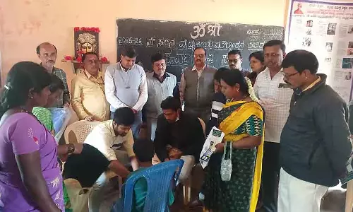 Shidlaghatta : हेल्थ चेकअप कैंप