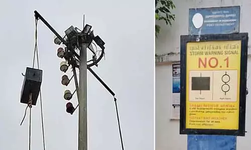 Chennai समेत 7 पोर्ट पर साइक्लोन वॉर्निंग नंबर 3 जारी