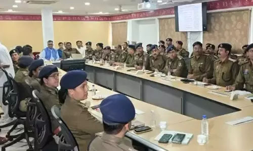रायपुर में वनडे मैच के दौरान सुरक्षा व्यवस्था को लेकर पुलिस विभाग की हुई अहम बैठक