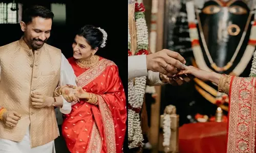 Samantha Ruth Prabhu और राज निदिमोरू पति-पत्नी के रूप में बहुत खूबसूरत लग रहे Samantha Ruth Prabhu और राज निदिमोरू पति-पत्नी के रूप में बहुत खूबसूरत लग रहे