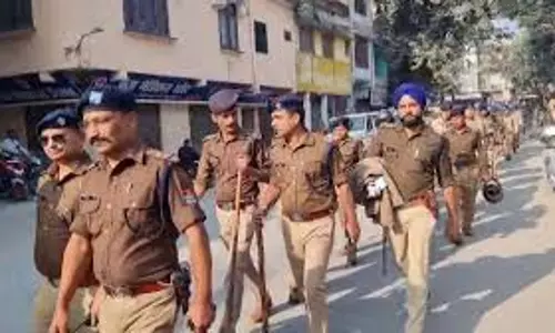 Haldwani: बनभूलपुरा अतिक्रमण मामले को लेकर शहर में बढ़ाई गई सुरक्षा
