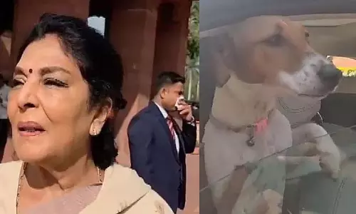 कांग्रेस सांसद Renuka Chowdhury की संसद पर विवादित टिप्पणी कांग्रेस सांसद Renuka Chowdhury की संसद पर विवादित टिप्पणी