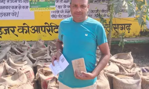ऑनलाइन टोकन व्यवस्था से धान बेचने की प्रक्रिया आसान हुई : किसान