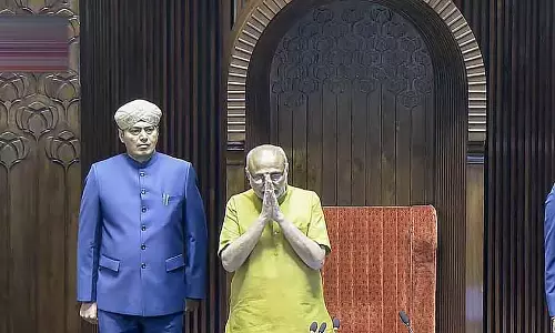 सी.पी. राधाकृष्णन ने राज्यसभा सदस्यों से संसदीय चर्चा की लक्ष्मण रेखा का पालन करने का आग्रह किया