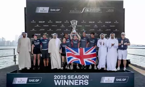 Emirates GBR ने रोमांचक फाइनल में 2025 रोलेक्स SailGP खिताब जीता