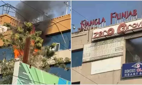 Pune: पिंपल सौदागर में रंगला पंजाब रेस्टोरेंट के पास भीषण आग लग गई