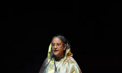 Awami League ने हसीना की सज़ा को ‘पूरी तरह से पहले से तय’ बताया, यूनुस सरकार को ज़िम्मेदार ठहराया Awami League ने हसीना की सज़ा को ‘पूरी तरह से पहले से तय’ बताया, यूनुस सरकार को ज़िम्मेदार ठहराया